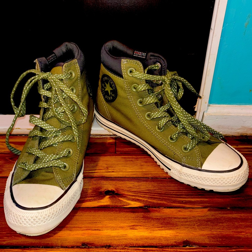 Water resistant converse